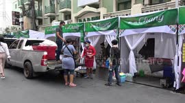 Thailand's Khaosan Road re-opens for Halloween