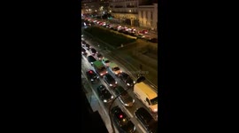 Paris sees record number of traffic jams as second French lockdown begins
