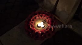 The Return of Names 2020 ceremony in London went quietly due to Coronavirus restrictions on gatherings