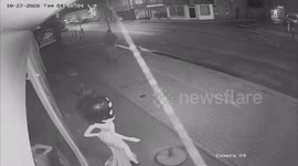 CCTV captures thief making off with six-foot model of Betty Boop
