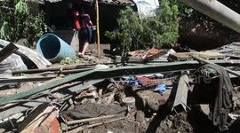 Heavy rain causes huge landslide that buried 35 people in El Salvador