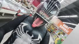 Filipino man wears terrifying Venom costume to mark Halloween
