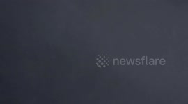 GoPro deployed into Storm Aiden as big waves surge on Plymouth Hoe