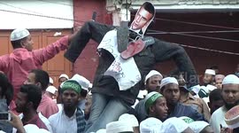 Huge crowds protest in Bangladesh against Muhammad cartoons