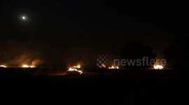 Farmers perform stubble burning rituals in northern India