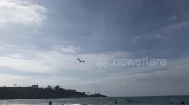 Drone Vs Helicopter MV-22 Ospreys!