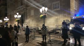 March against evictions in Barcelona during Covid-19