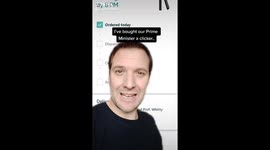 Vicar buys Boris Johnson a clicker on Amazon prime