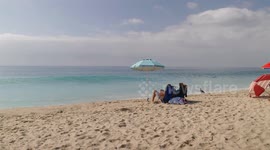 Big wave surprises Couple