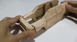 Wood you like a drive? Making a SUV from popsicle sticks
