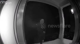 Trick or treat loner says to hell with it and takes the entire box!