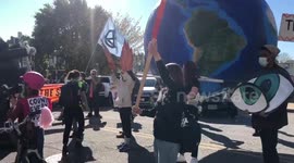 Protesters demand votes be counted nationwide outside Republican headquarters in D.C.