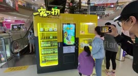 Live cat and dog arcade machines in Shanghai mall spark controversy