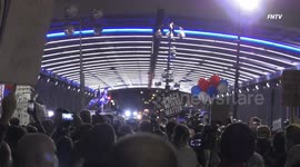 Hundreds Dance in Philly During Votes Counting