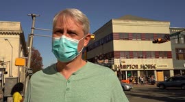 America reacts to Joe Biden winning the 2020 presidential election in Montclair NJ