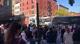 US: Joe Biden Becomes President-Elect – Celebrations In New York City 3