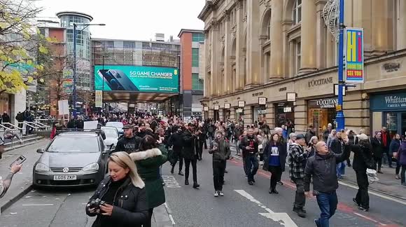 Manchester protest