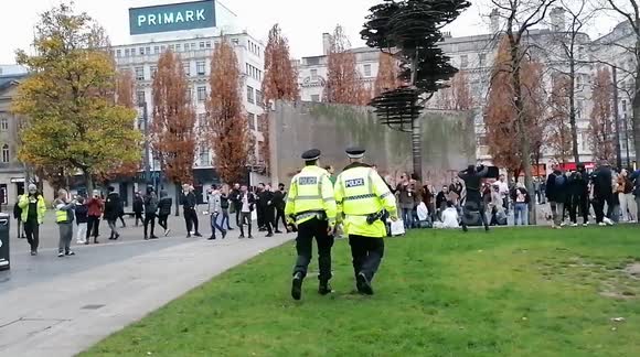 Manchester Anti Lockdown Protest