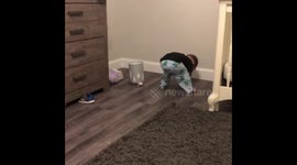 Babys Backwards Kick