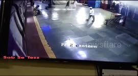 Alert security personnel save six year old boy who slipped while boarding train in western india