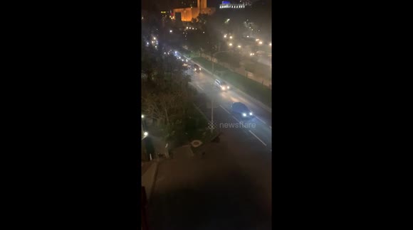 Yerevan cars protest Nagorno-Karabakh peace deal