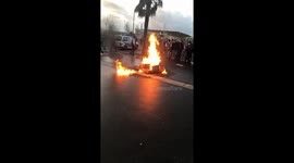 Video of a fire camp