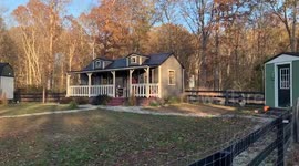 Look inside this US family's tiny-house village where kids have their own homes