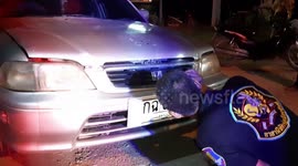 King cobra caught after slithering into woman's car engine while she was driving