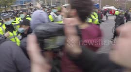 Multiple arrests made at anti-lockdown protest in Bristol