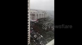 Security forces fire stun grenades to disperse Belarusian protesters