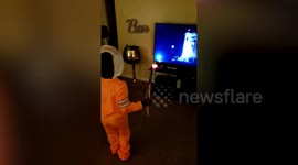 Schoolgirl, 5, who dreams of being astronaut celebrates SpaceX launch