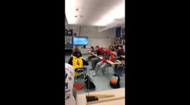 Student Accepted Teachers Challenge To Make His Phone Into The Trash, Its A Win