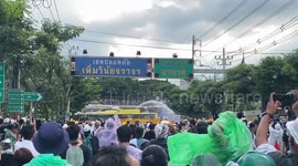 Protest in Bangkok, Thailand