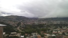 Clouds Cover City In Honduras Following Hurricane Iota