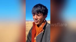 Tibetan heartthrob given job at travel company after racking up millions of views on Chinese social media