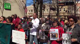 Selma support march in Greenville, South Carolina