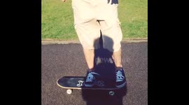 Skateboard fail