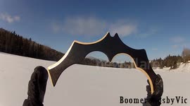 Real returning video game weapons brought to life