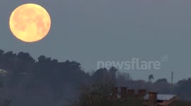 Sunset Full Moon in Donostia - Puesta de Luna Llena en Donostia