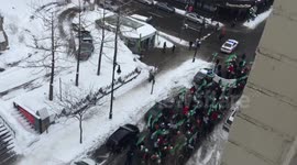 Syrian protest on March 15 2015 in montreal