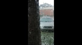 Hail storm Aug 7th, 2014