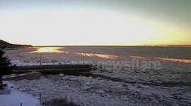 Dancing Ice in the Bay of Fundy
