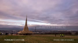 Artichoke Temple by David Best - Derry ~ Londonderry - Timelapse