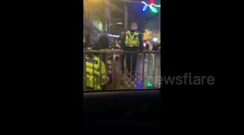 Four teens arrested after six people hurt in 'violent disturbance' in Cardiff