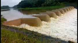 T&T's Second Largest Reservoir Overtops, Uses Navet Reservoir Spillway For The First Time for 2020