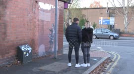 Bike linked to Banksy artwork 