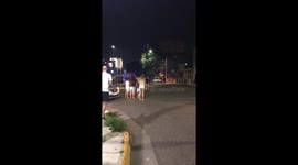 Argentines line the streets as Maradona's body taken to the morgue