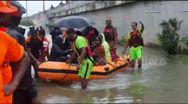 Chennai Sub urban was heavily flooded due to the cyclone Nivar- City became  an Island