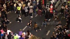 Thailand Protest: Breakdancers Entertain Crowds At Rally In Bangkok