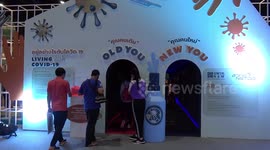 Covid-19 innovations displayed at science fair in Bangkok, Thailand